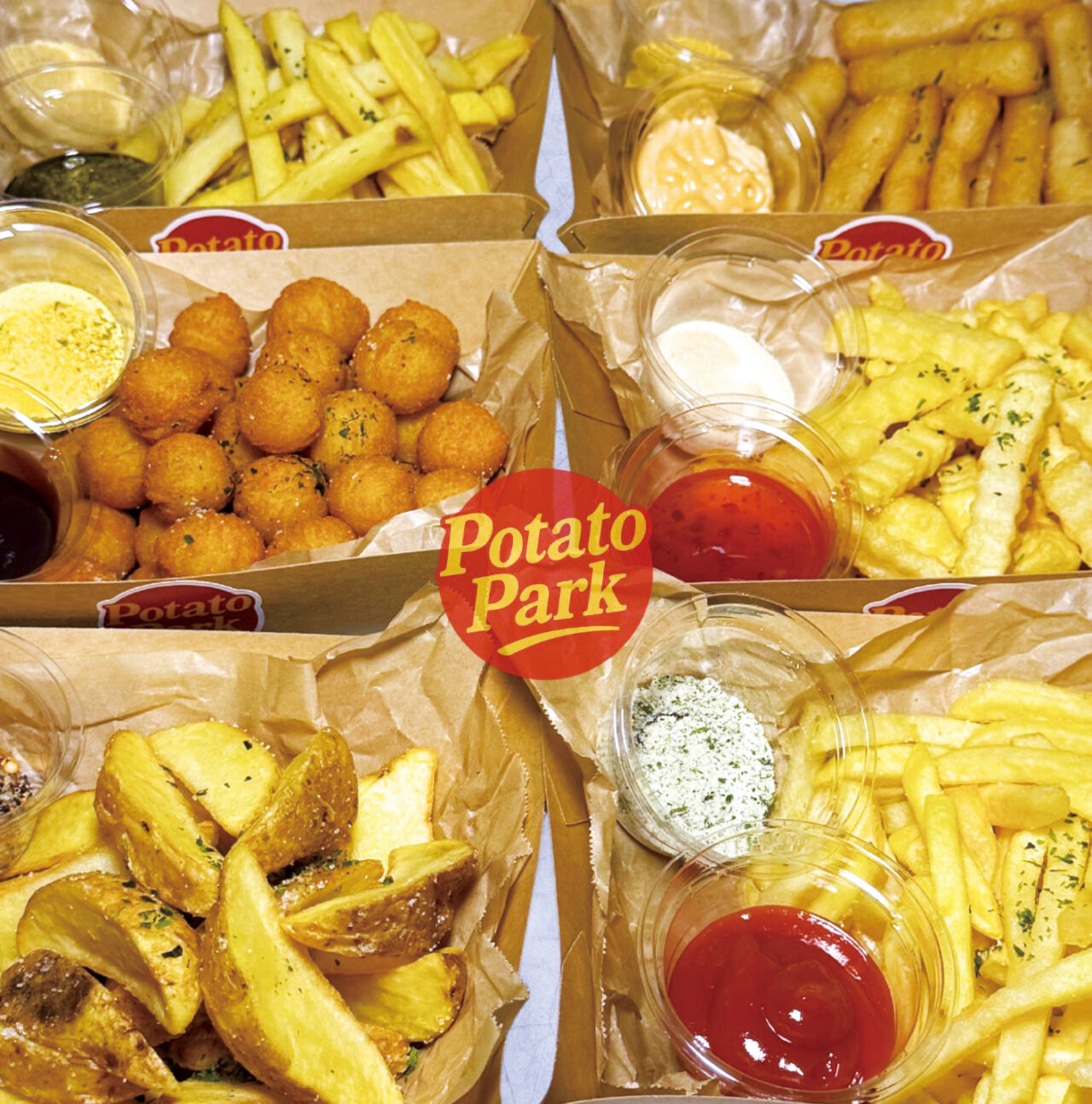 揚げたてフライドポテトの専門店「Potato Park」が甲府市徳行に
