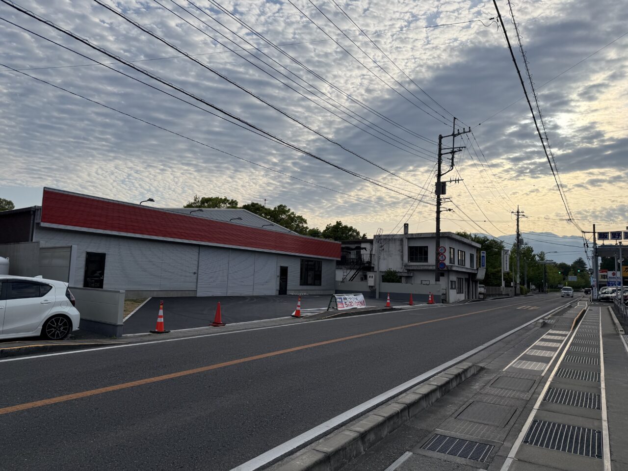 甲府市貢川のKeePer LABO 甲府店予定地