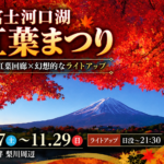 富士山と紅葉の秋まつり